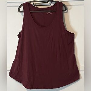 Women’s Tank Top Size 1X Burgundy